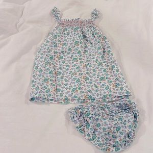 Baby Boden tank with bloomer set. Size 6-12 months